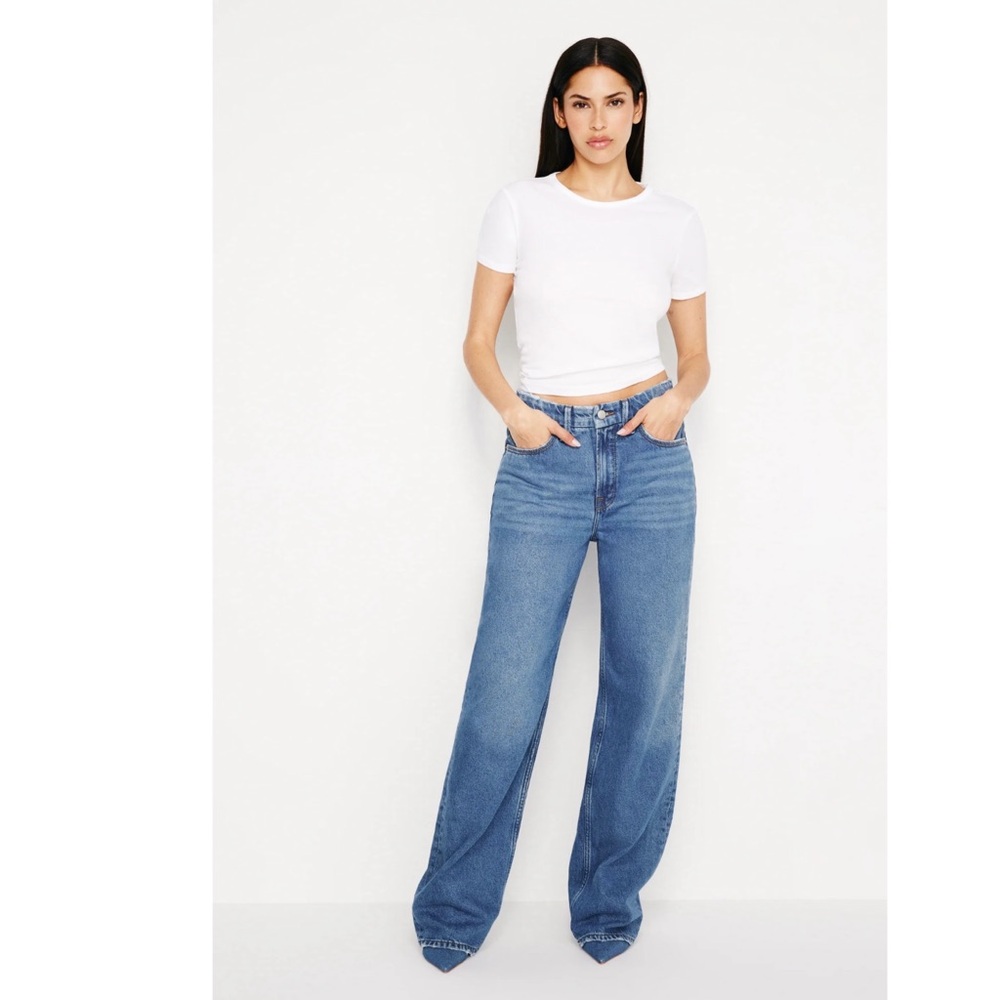 Good American Good 90s Relaxed Jeans 22